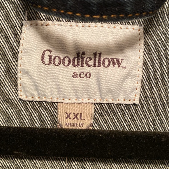 Brand New Goodfellow & Co Dark Wash Denim Jacket…size XXL - Picture 4 of 6